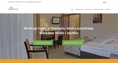 Desktop Screenshot of hotelzielony.pl